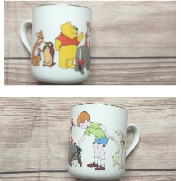 Walt Disney Vintage Winne The Pooh Ceramic Child’s Mug
